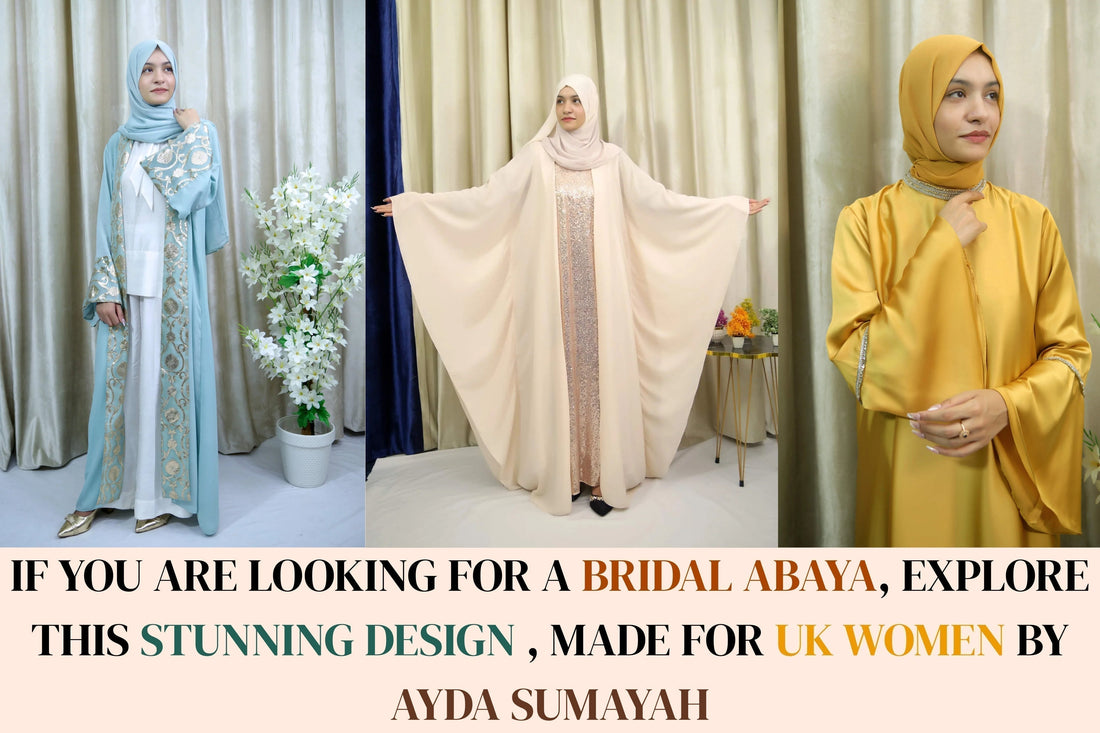 Luxury Wedding Abayas in the UK, Find Your Dream Abaya Dress