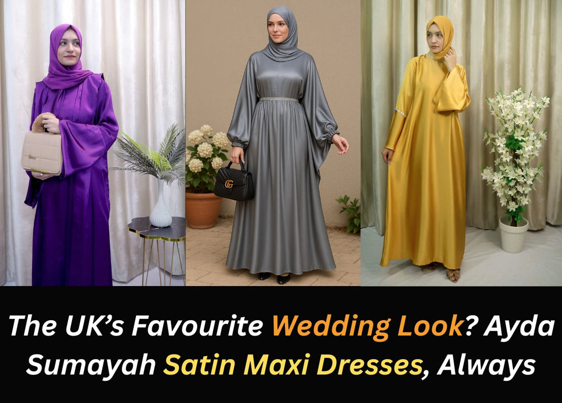 Why Satin Maxi Dresses Are the Ultimate Choice for UK Weddings & Events