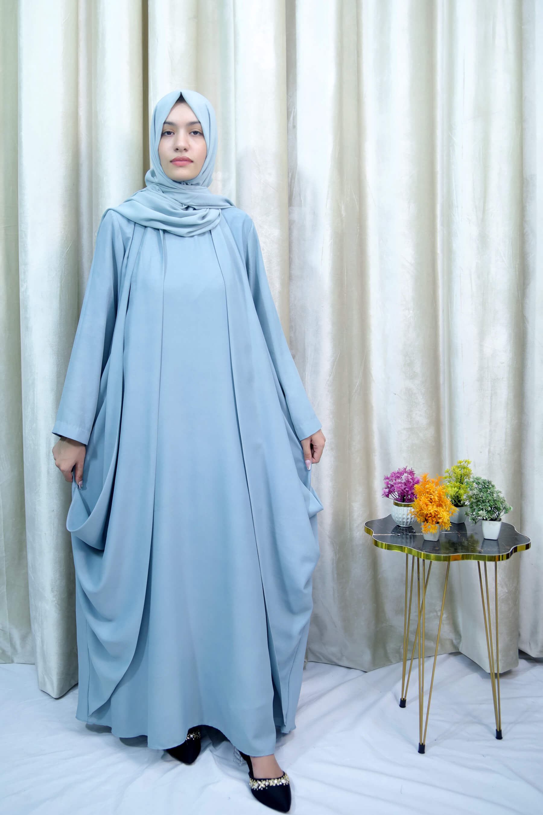 Mai - Luxury Batwing Abaya for Modern Women – Modest UK Fashion