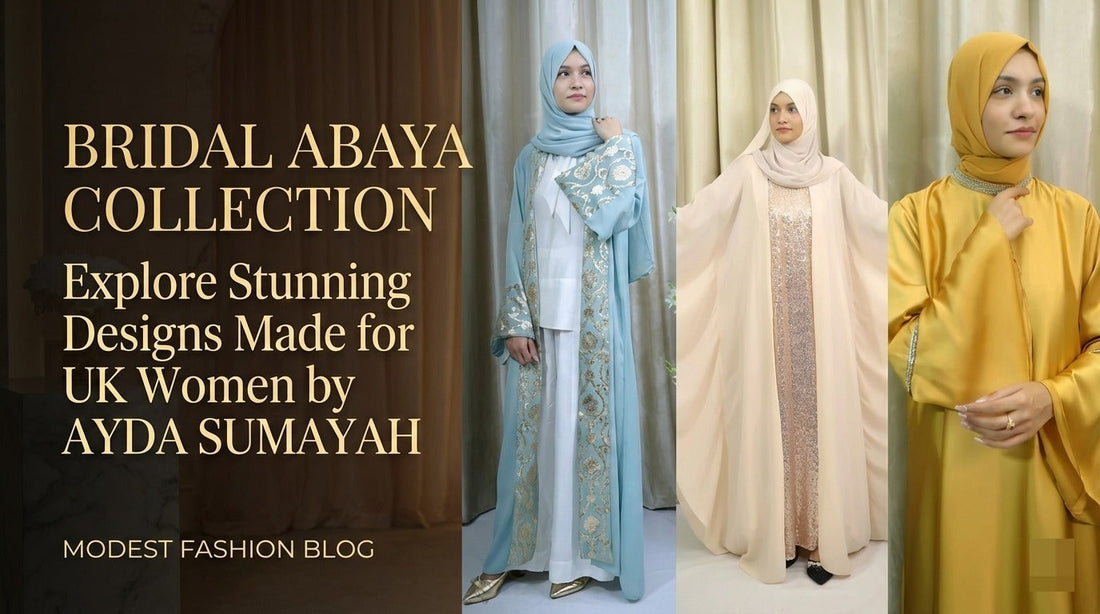 Luxury Wedding Abayas in the UK, Find Your Dream Abaya Dress