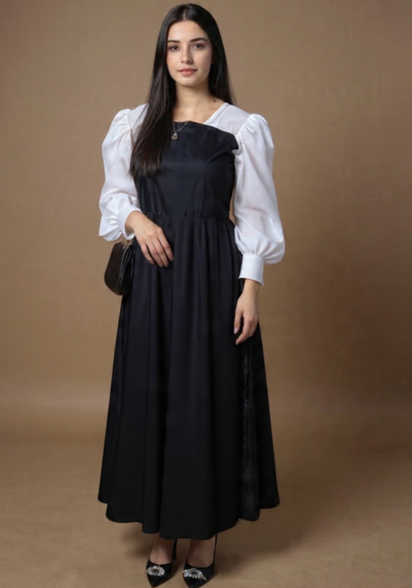 Long Black Dress – Luxury Modest Maxi by Ayda Sumayah