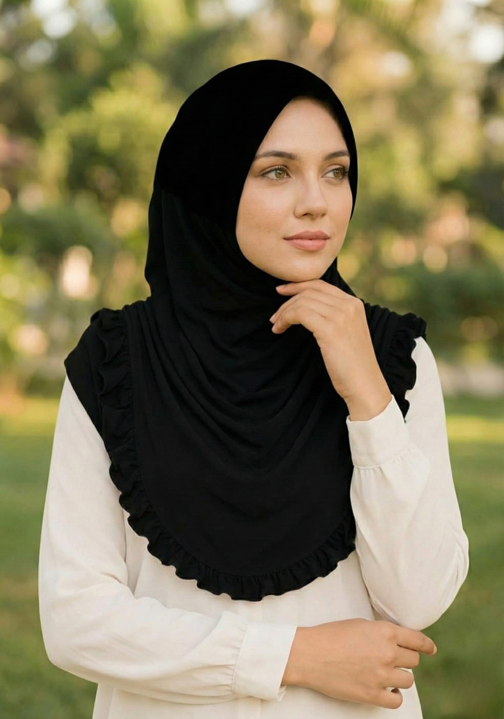 Black Hijab – Timeless  Elegance for Everyday