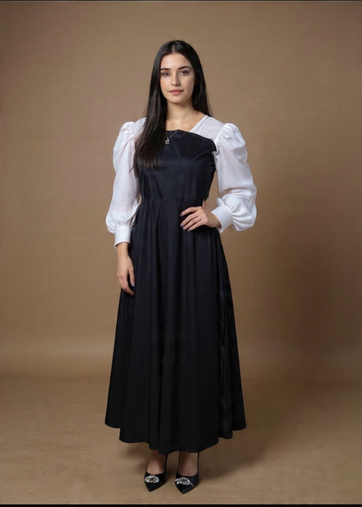 Long Black Dress – Luxury Modest Maxi by Ayda Sumayah