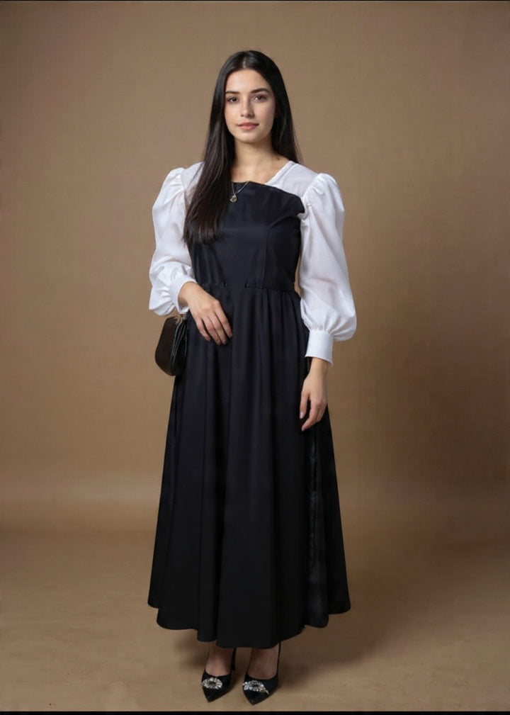 Long Black Dress – Luxury Modest Maxi by Ayda Sumayah