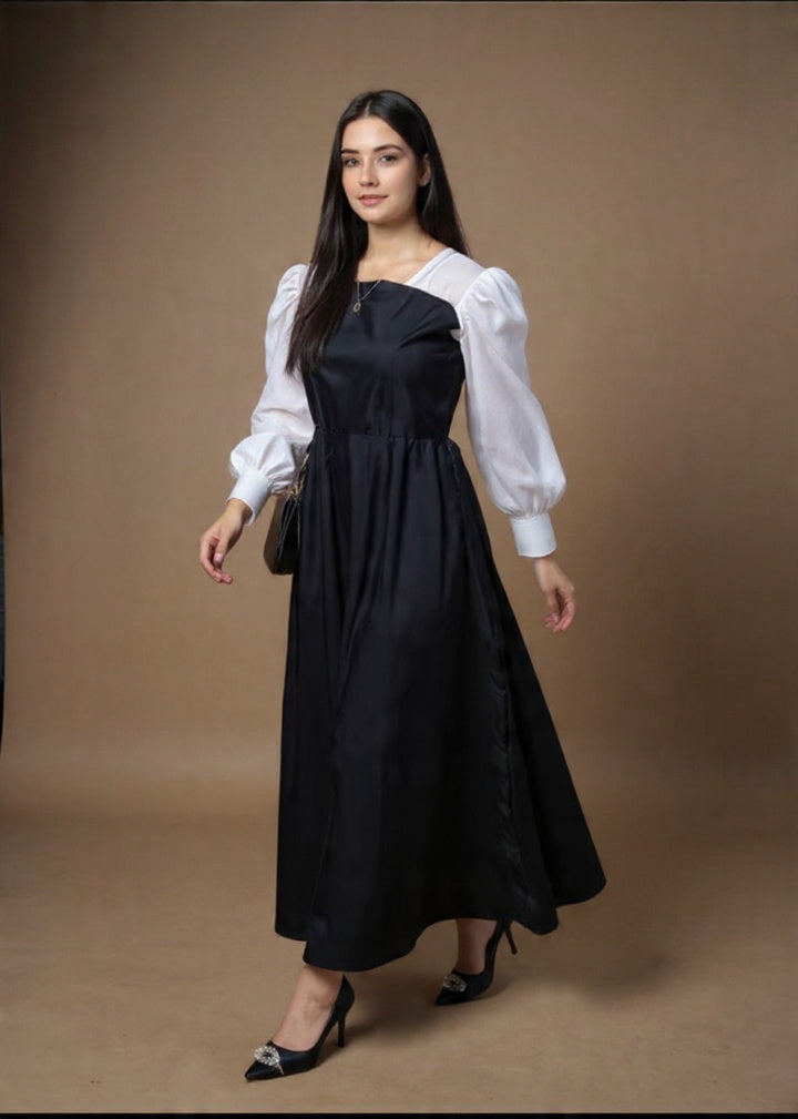 Long Black Dress – Luxury Modest Maxi by Ayda Sumayah