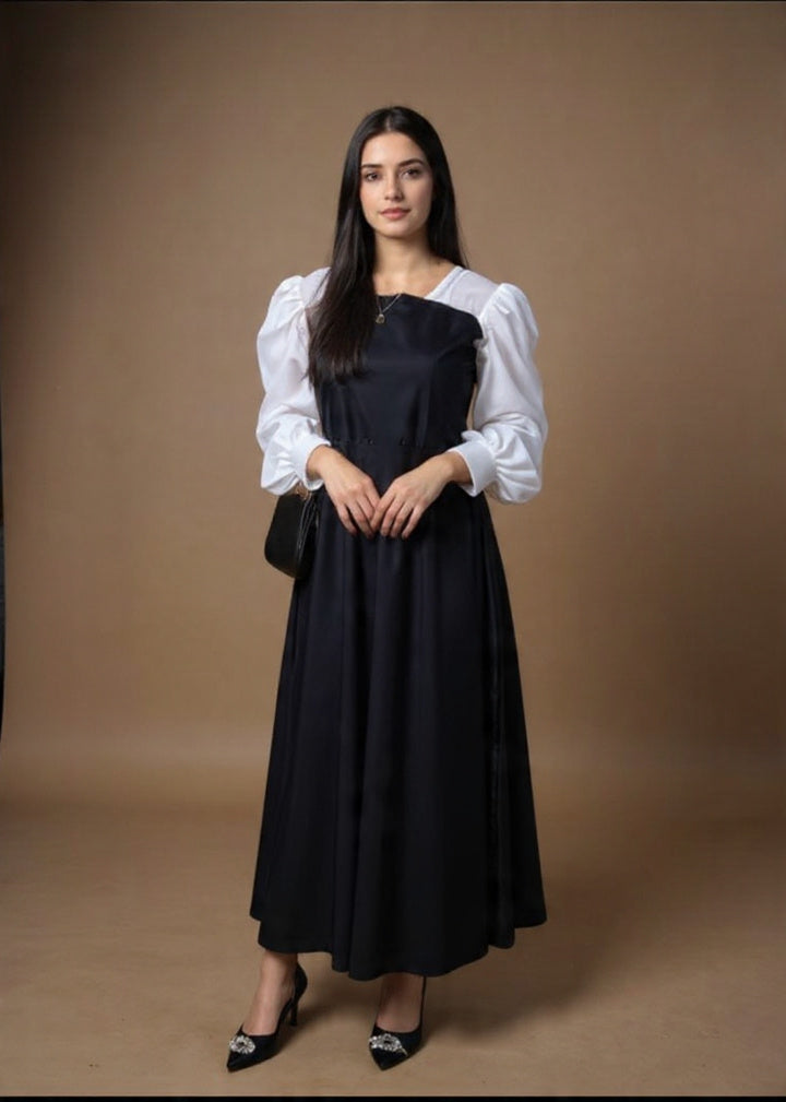 Long Black Dress – Luxury Modest Maxi by Ayda Sumayah