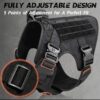 Durable Dog Vest Harness military Dog Vests for Large Dogs Dog Walking Vest