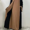 Ramadan Eid Muslim Abaya Dubai Luxury Splicing Fake Two Pieces Abayas For Women Kaftan Modest Dress Islam Caftan Marocain Femme 5