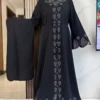 New 2024 Dubai Diamond Muslim Modest Dress for Women Elegant Arabic Femme Hijab Abaya 2024 Islamic Long Sleeve Turkey Clothing 1