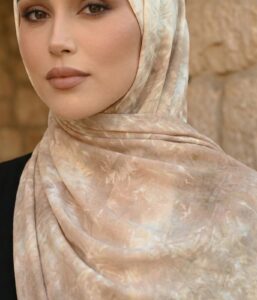Printed Modal Cotton Hijab | Luxury Modest Fashion in the UK