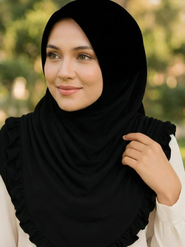 Black Hijab – Timeless  Elegance for Everyday