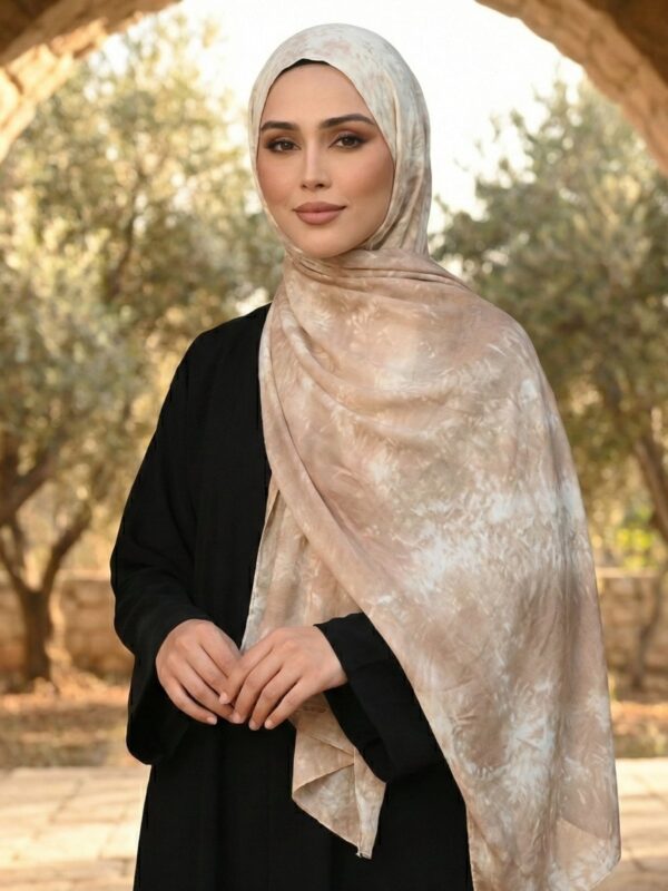 Printed Modal Cotton Hijab | Luxury Modest Fashion in the UK