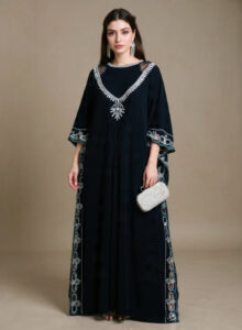 Luxury Embellished Kaftan Dress for UK Women